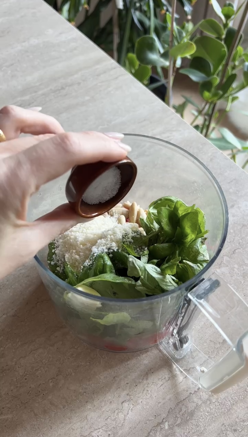 Pesto alla trapanese ricetta step 2