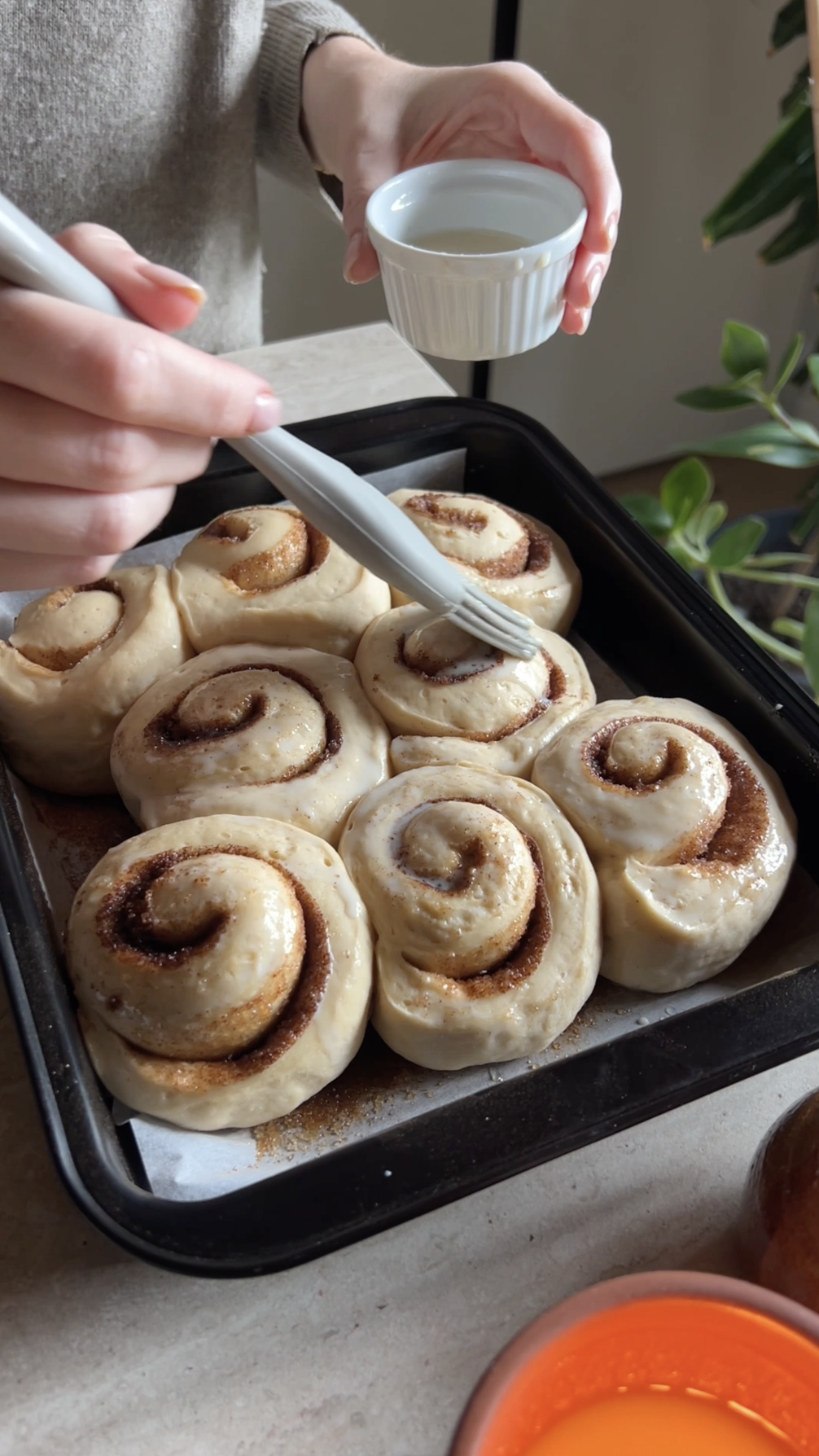 Cinnamon rolls al caffè ricetta step 5