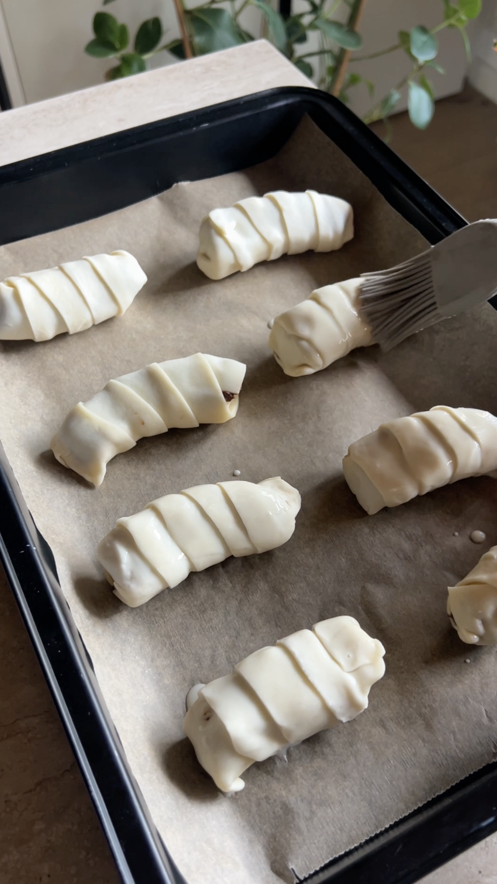 Banana rolls ricetta step 4