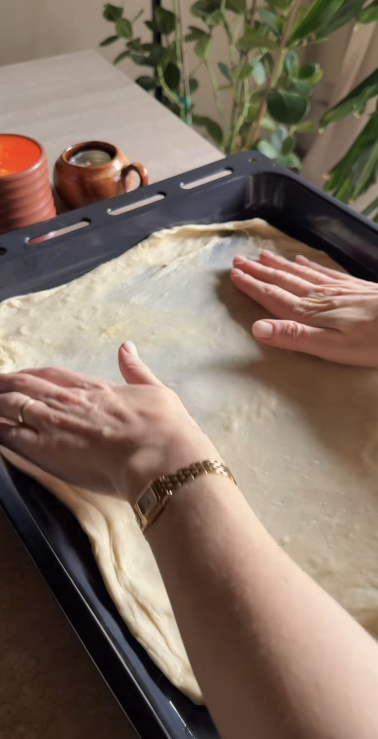 Focaccia zucca e formaggio ricetta step 2