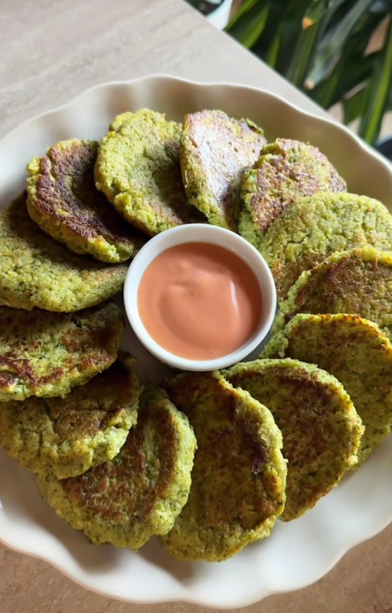 Fritters di broccoli ricetta