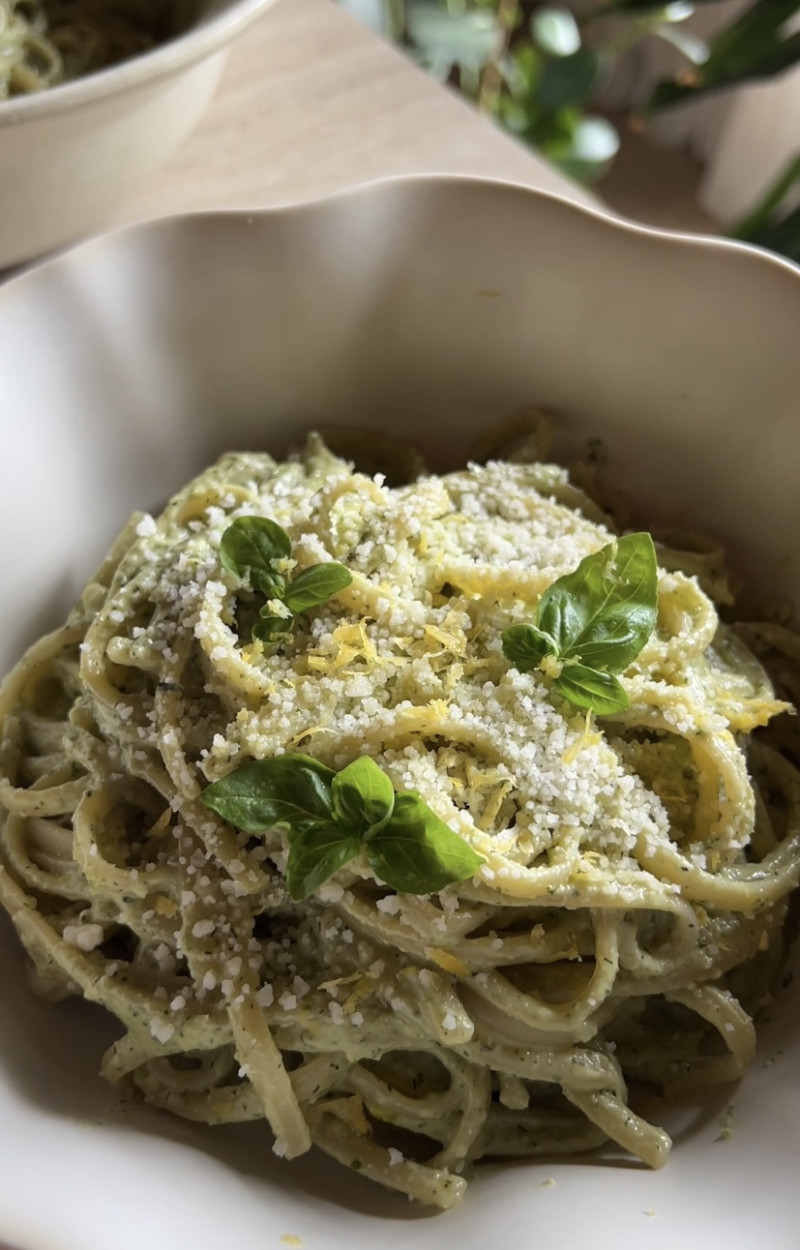 Linguine alle sei erbe aromatiche ricetta