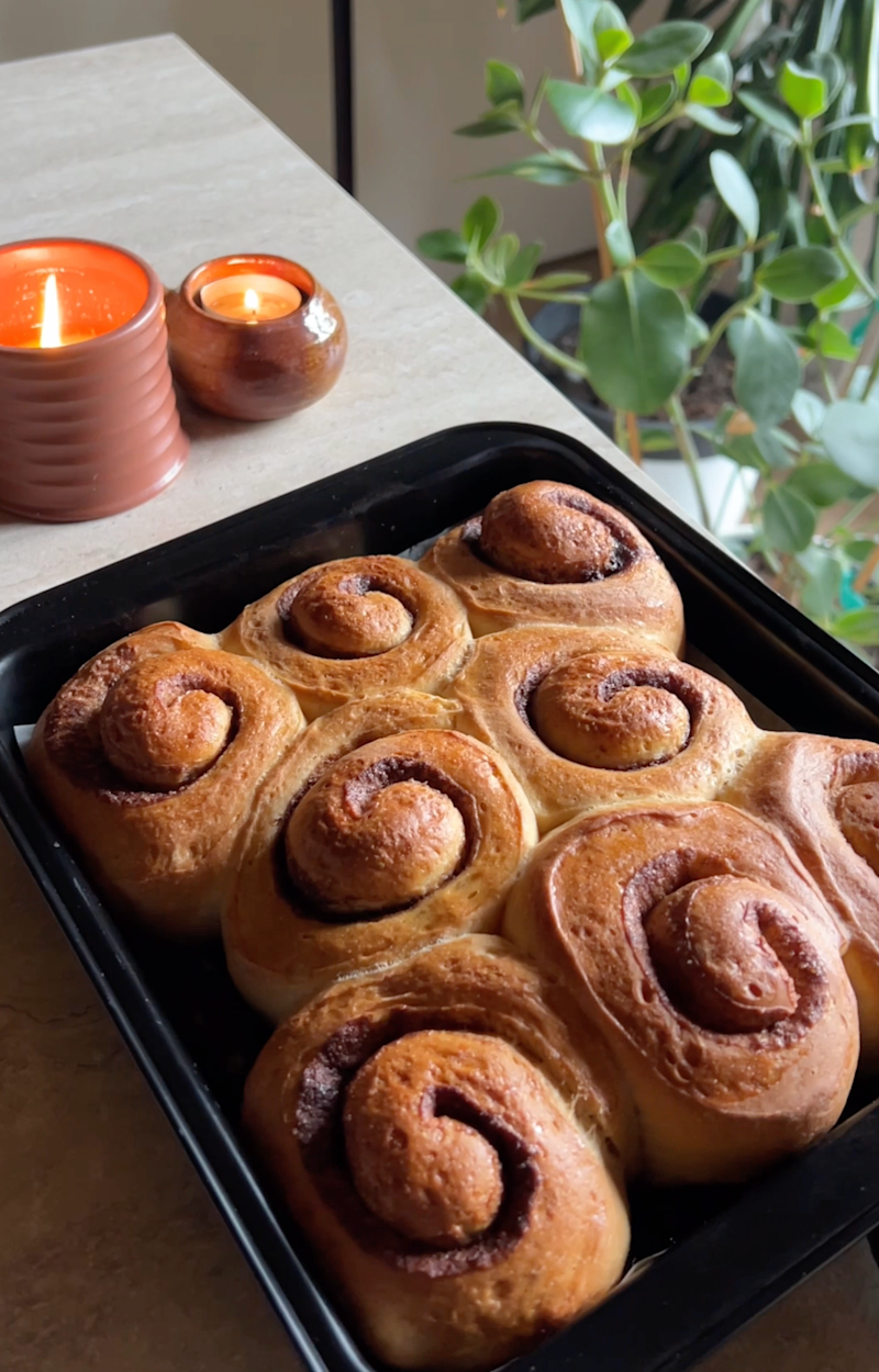 Cinnamon rolls al caffè ricetta