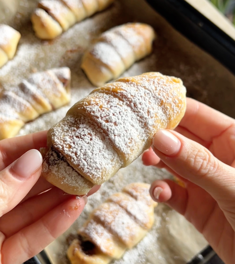 Banana rolls ricetta