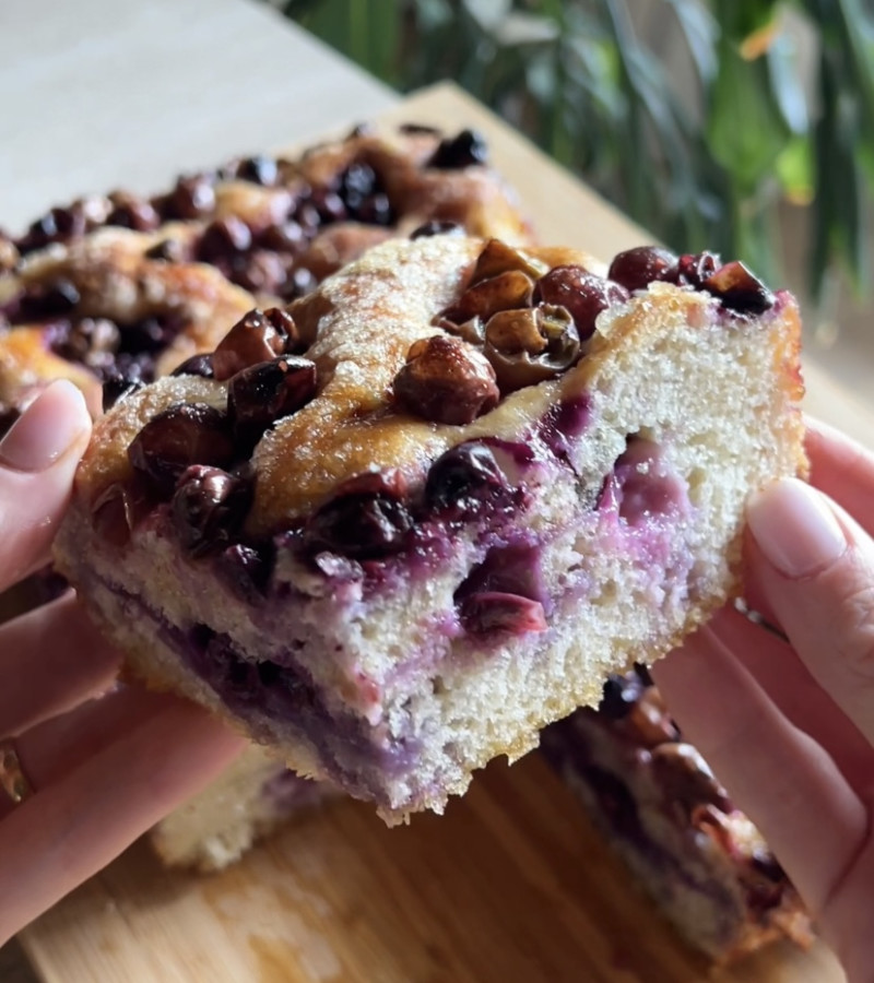 Schiacciata con l’uva ricetta