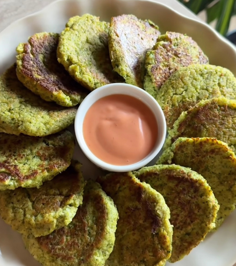 Fritters di broccoli ricetta