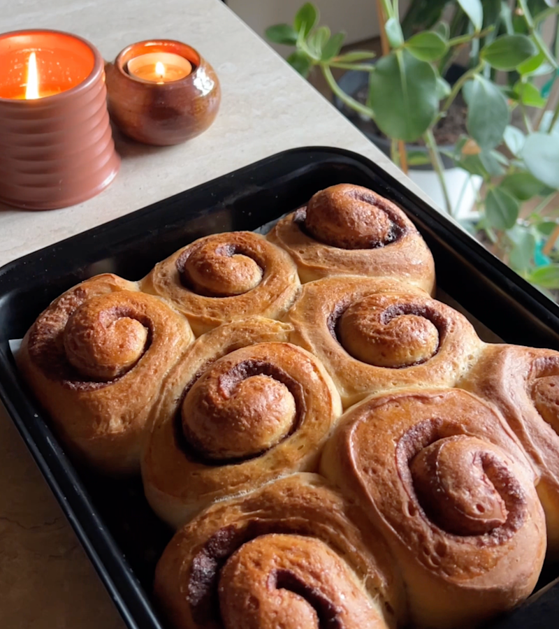 Cinnamon rolls al caffè ricetta